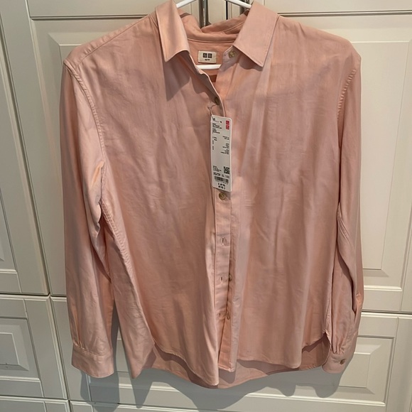 Uniqlo brushed long sleeve button up - Picture 1 of 6